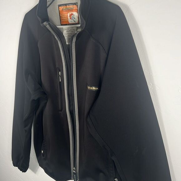 🔥 Black PHENIX Performance Aerothermo Waterproof Jacket - Men Sz Large - EUC - Picture 6 of 11